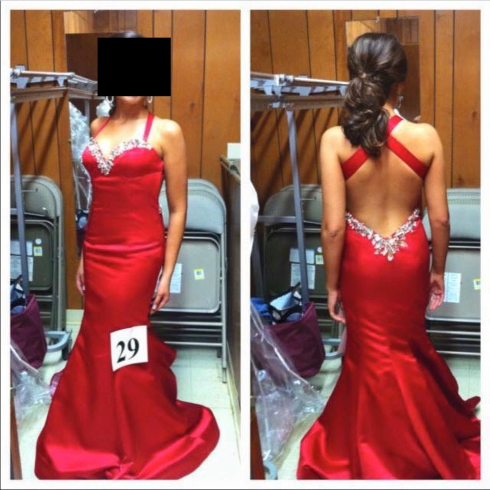 Sherri Hill pageant prom dress